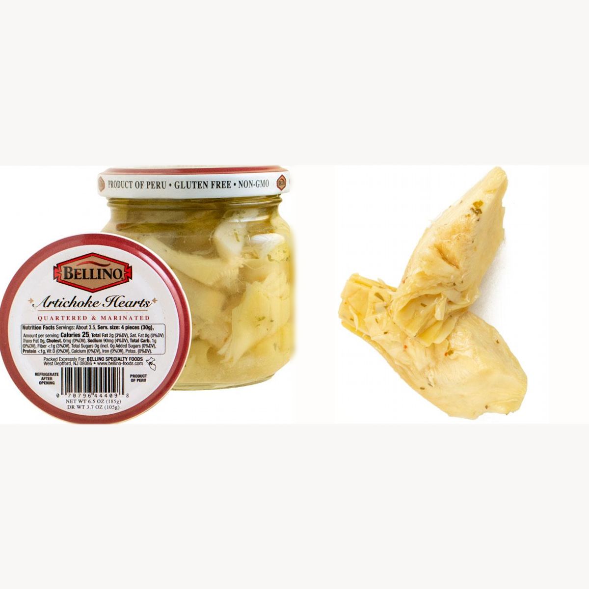 Bellino Quartered & Marinated Artichoke Hearts 6.5 OZ - Shop Cento