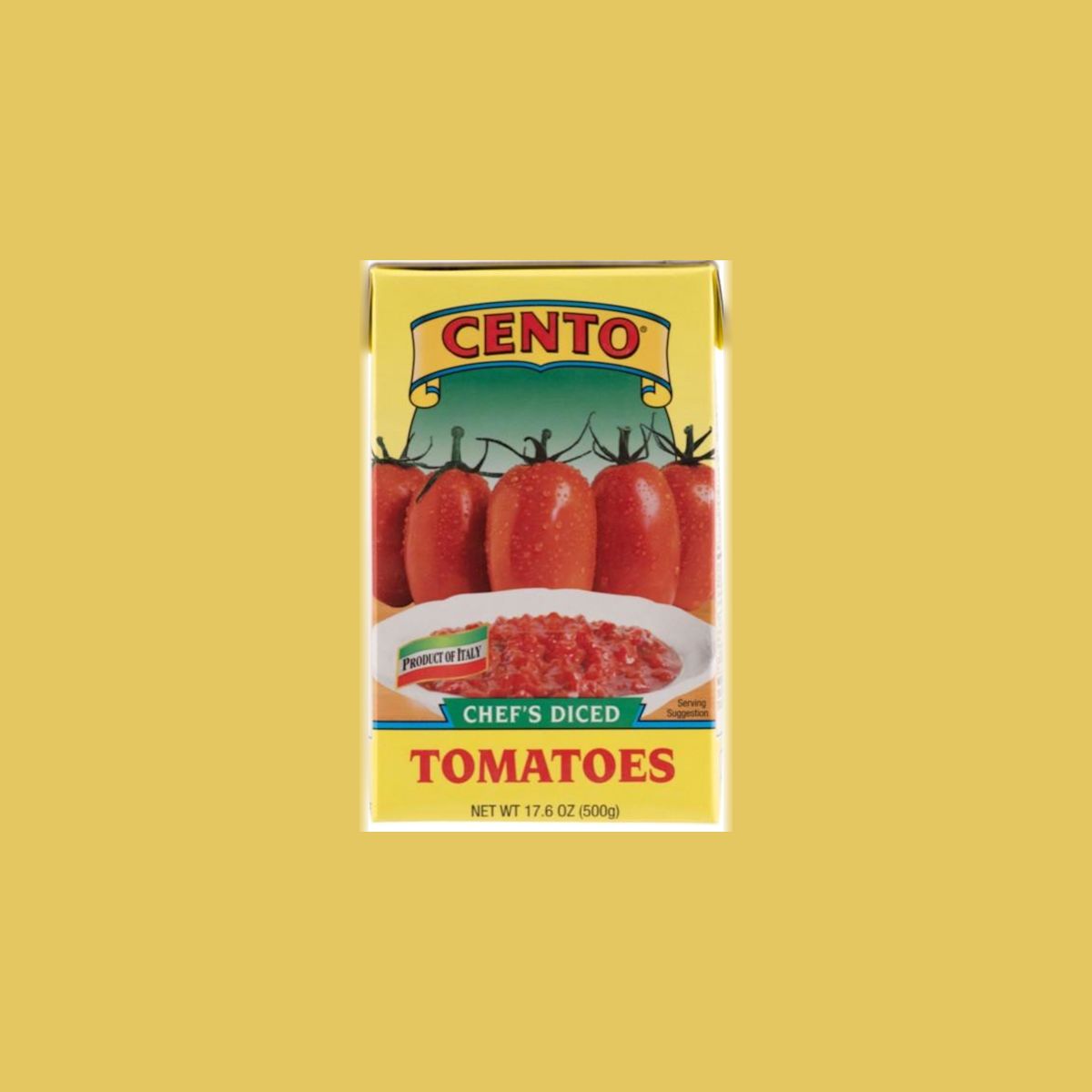 Cento Chef's Diced Tomatoes Box 17.6 OZ - Shop Cento