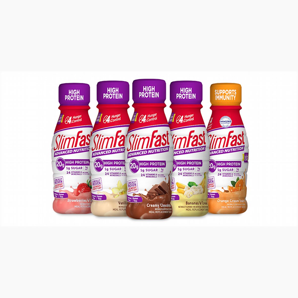 slimfast bottle shakes