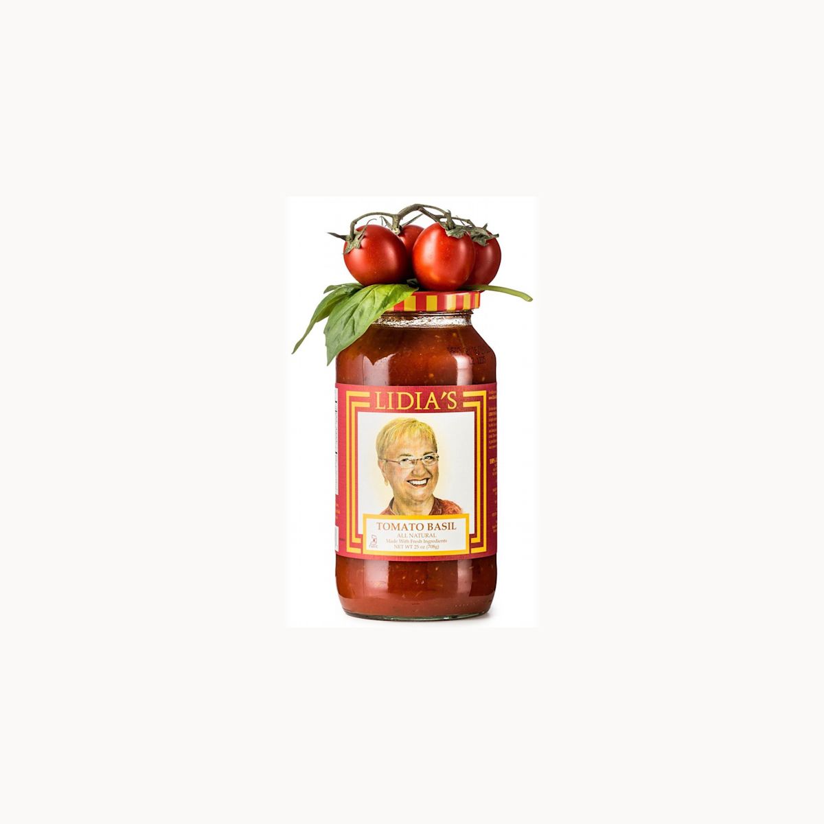 Lidia's Tomato Basil Sauce 25 OZ Shop Cento