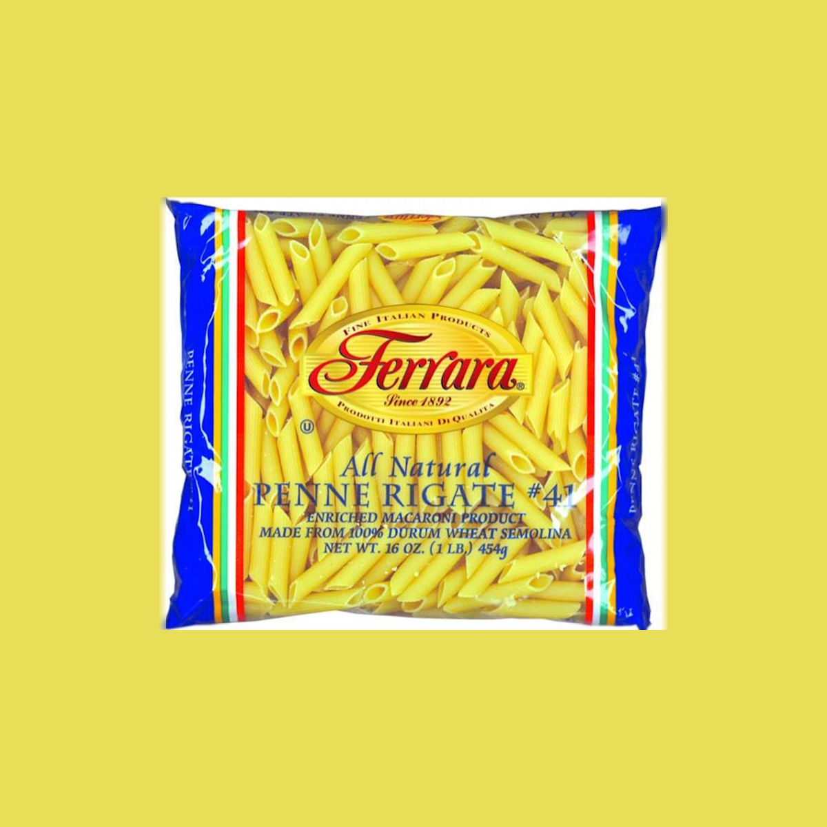 Ferrara Penne Rigate 1 LB - Shop Cento