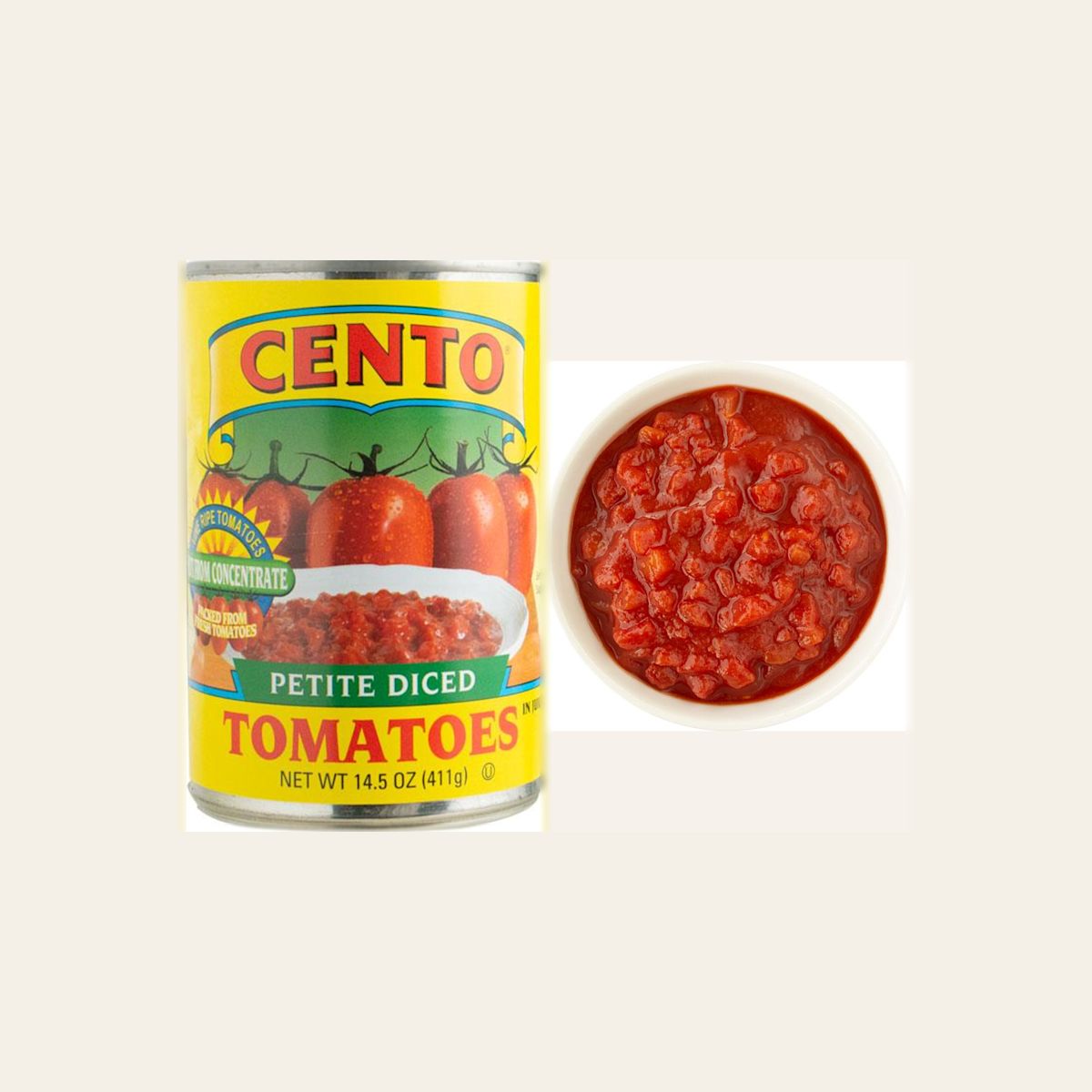 Cento Petite Diced Tomatoes 14.5 OZ Shop Cento